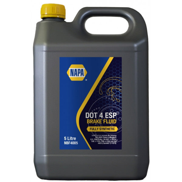 NAPA DOT 4 BRAKE FLUID ESP