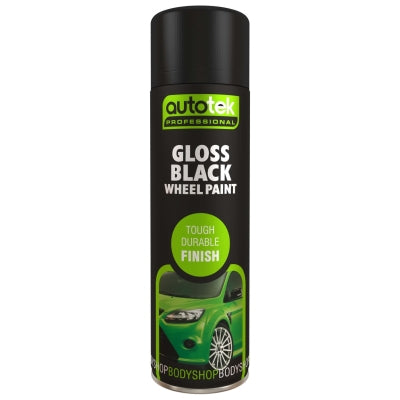 AUTOTEK GLOSS BLACK WHEEL PAINT 500ML