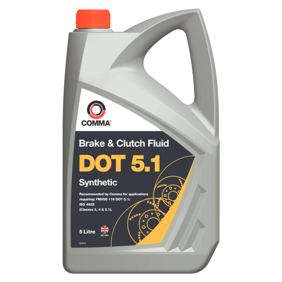 COMMA DOT 5.1 SYNTHETIC BRAKE AND CLUTCH FLUID