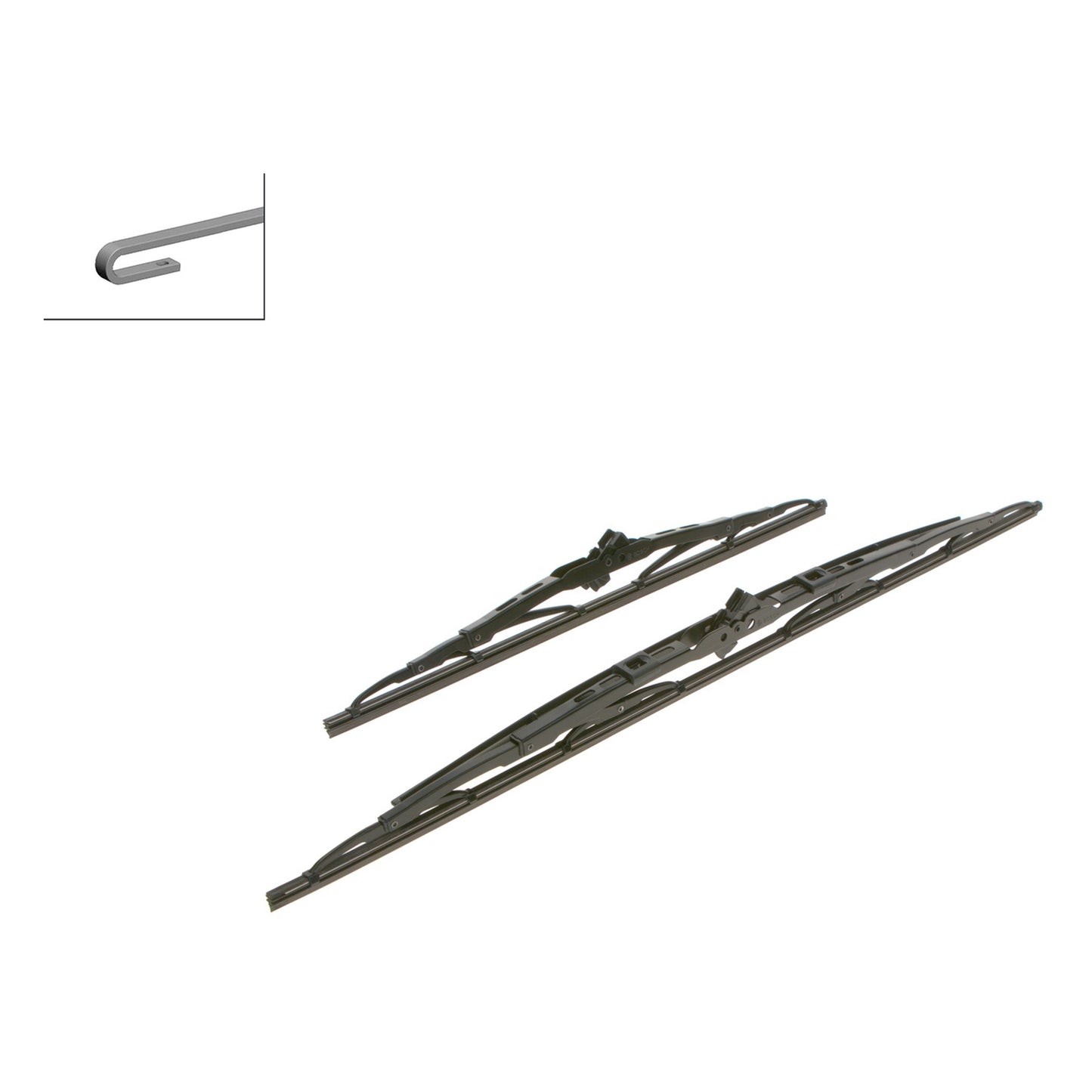 BOSCH WIPER - SUPERPLUS SPOILER BLADE SET 600/400 for Mazda, Skoda Rapid, Toyota, Ssangyong, Hyundai, Kia, Renault, Subaru, Mitsubishi etc