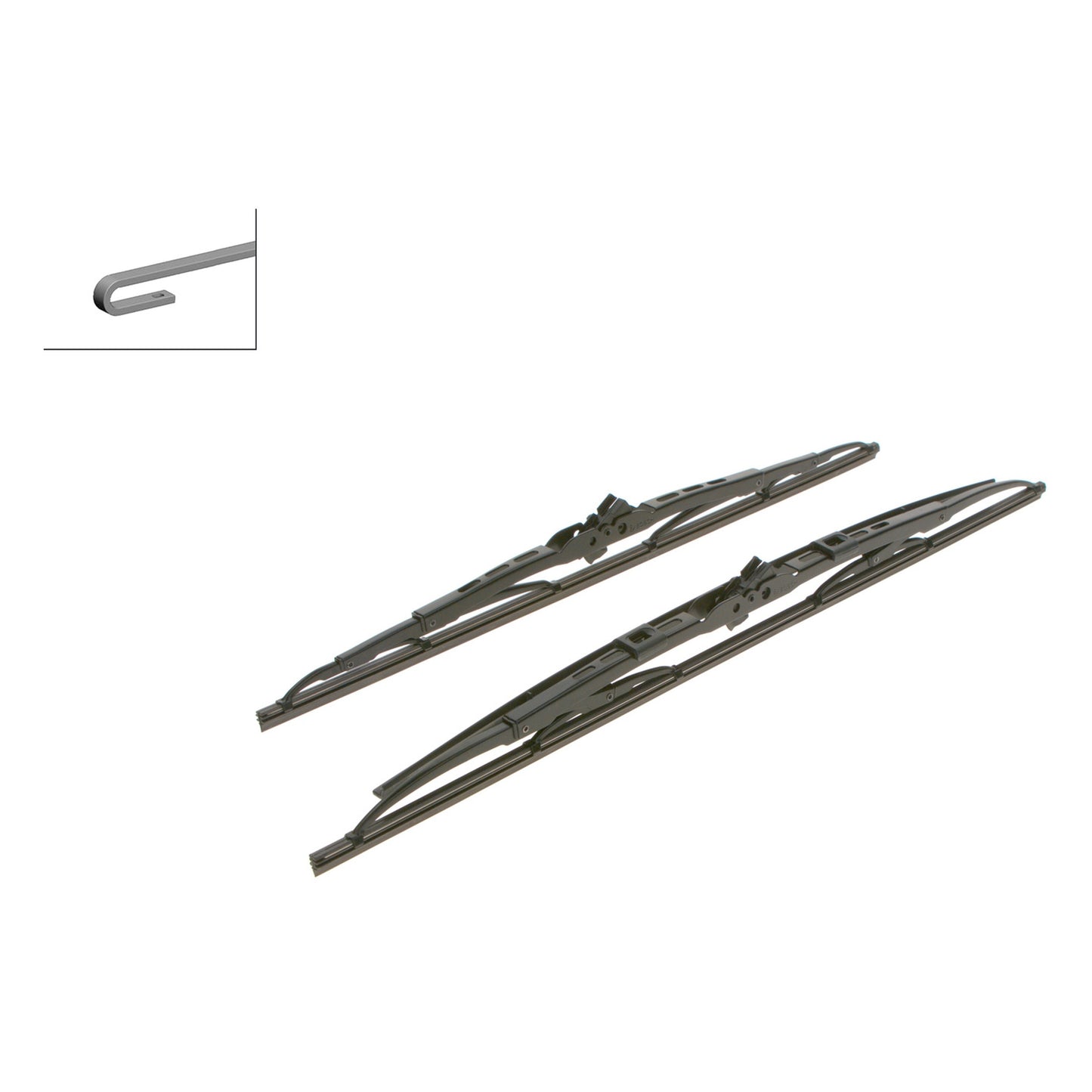 BOSCH WIPER - SUPERPLUS SPOILER BLADE SET 530/450 for Mazda, Kia, Toyota, Fiat, Volkswagen, Suzuki, Hyundai,Nissan, Subaru etc