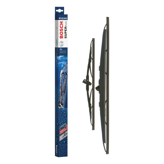 BOSCH WIPER - SUPERPLUS SPOILER BLADE SET 550/400 for Daewoo Kalos , Subaru, Opel, Ford, Vauxhall, Alfa Romeo, Suzuki, MG, Chevrolet etc