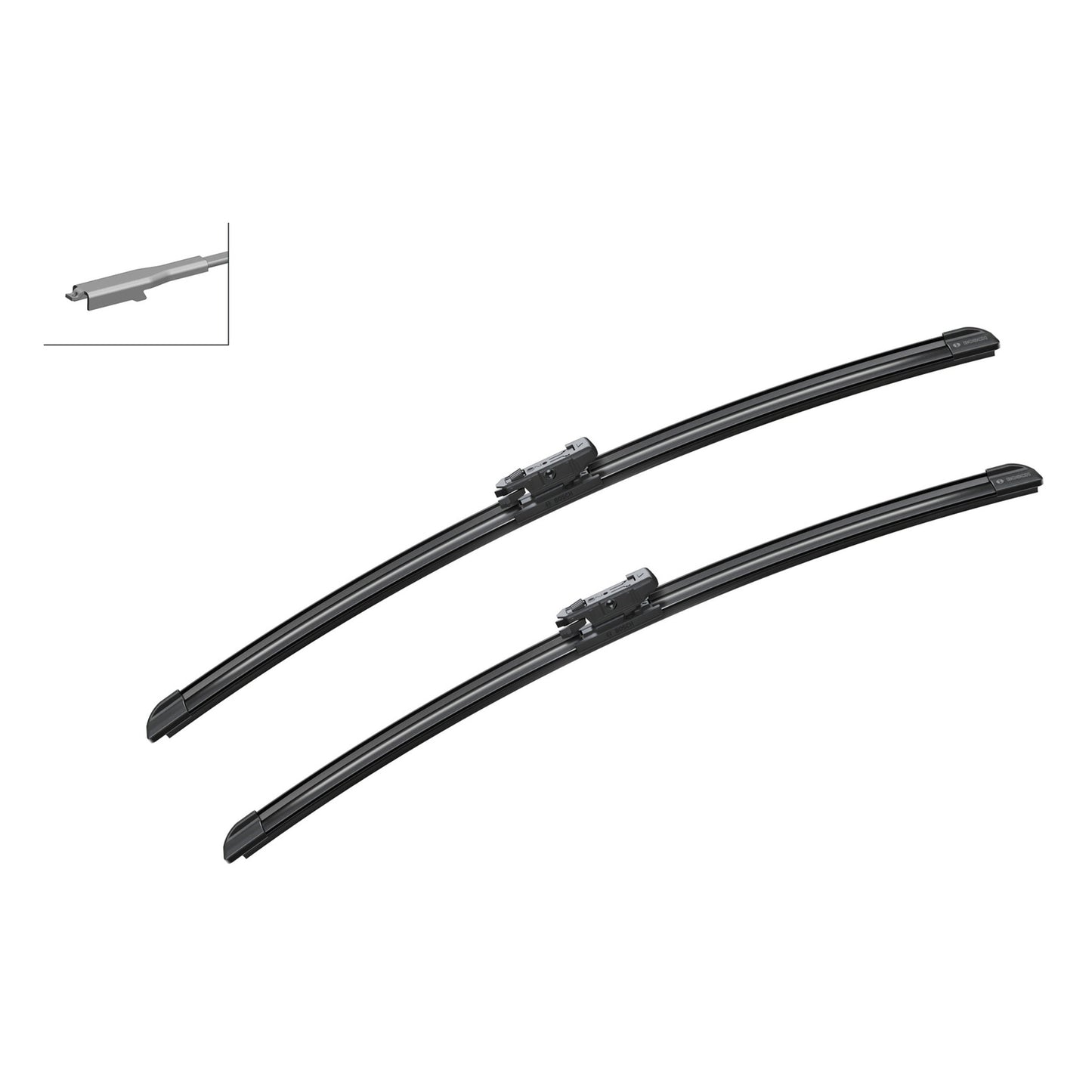 BOSCH WIPER - WIPER X2 LEFT AND RIGHT FRONT for Mercedes-Benz C C220 BlueTec - 2.2 - 13-18 etc