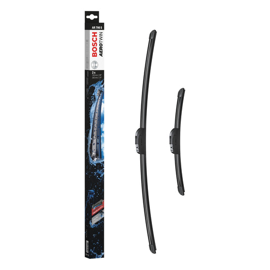 BOSCH WIPER -AEROTWIN RF FLAT BLADE SET 700/340 for Toyota Corolla VVTi Hybrid - 1.8 - 19- etc