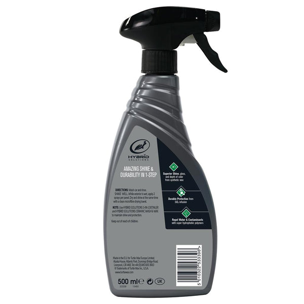 TURTLE WAX HYBRID SOLUTIONS CERAMIC WET WAX 500ML