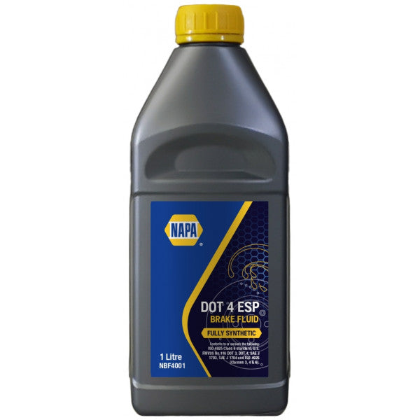 NAPA DOT 4 BRAKE FLUID ESP