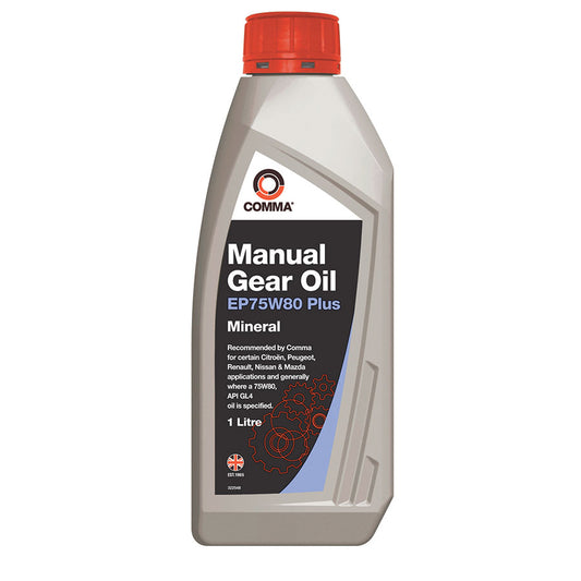 COMMA GEAR OIL EP75W-80 PLUS