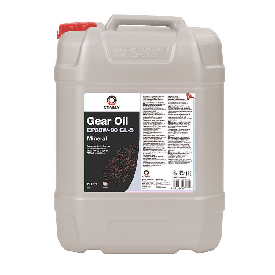 COMMA GEAR OIL EP80W-90 GL-5