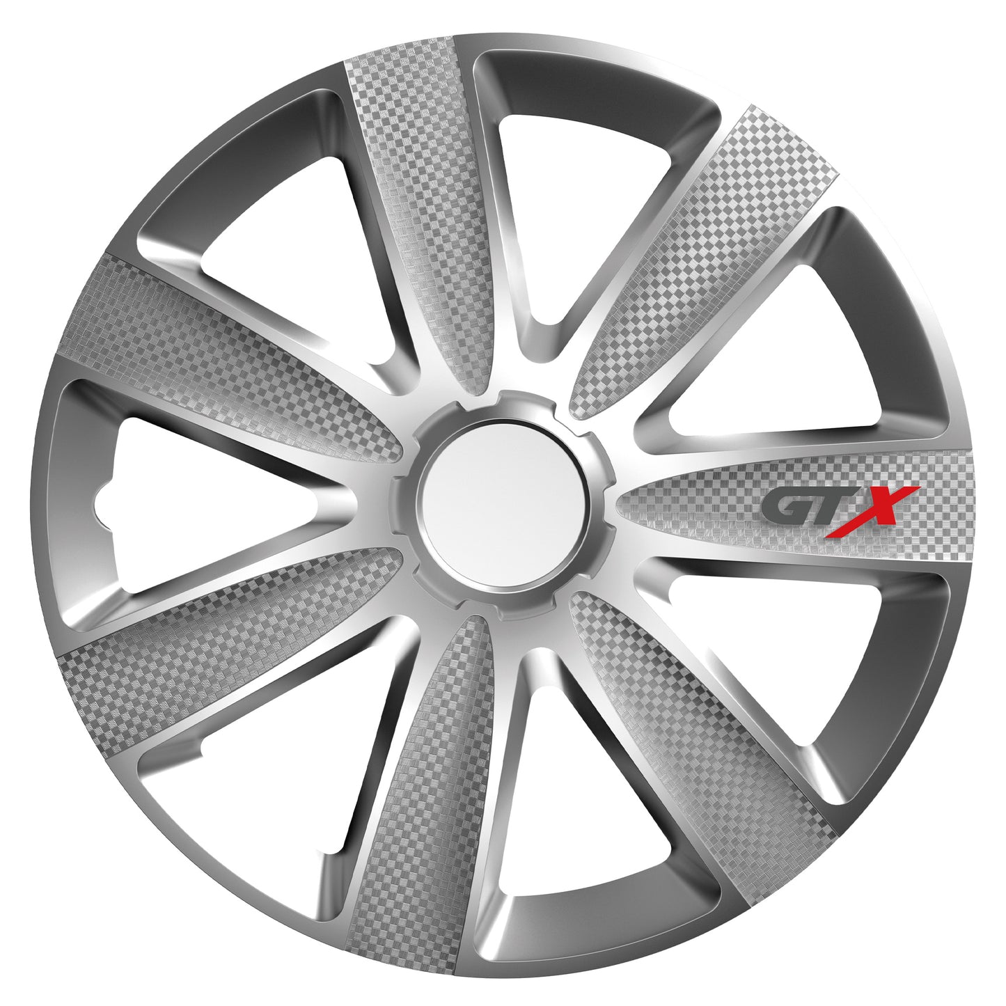 VERSACO GTX CARBON SILVER 15″ WHEEL TRIMS