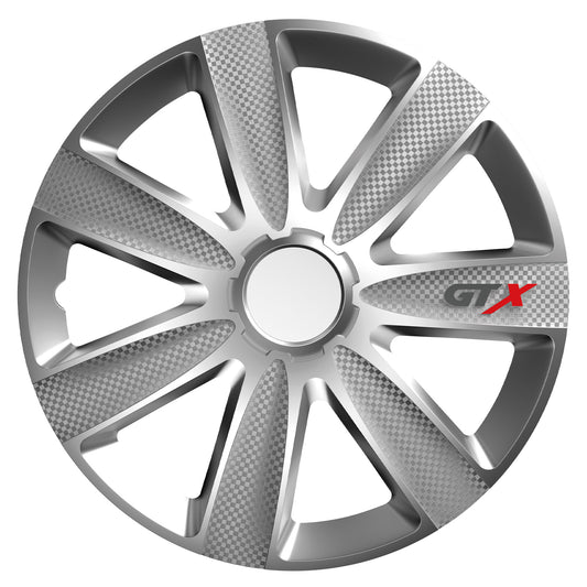 VERSACO GTX CARBON SILVER 17″ WHEEL TRIMS