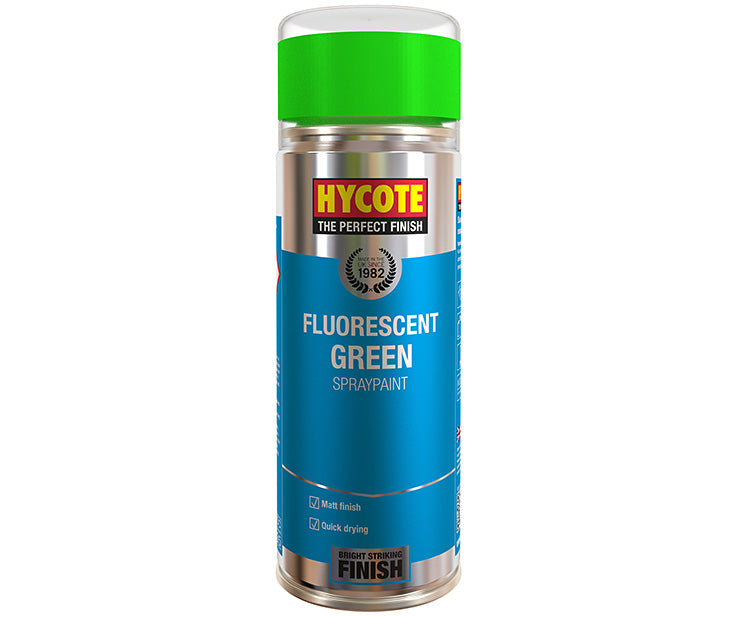 HYCOTE FLUORSCENT SPRAY PAINTS 400ML