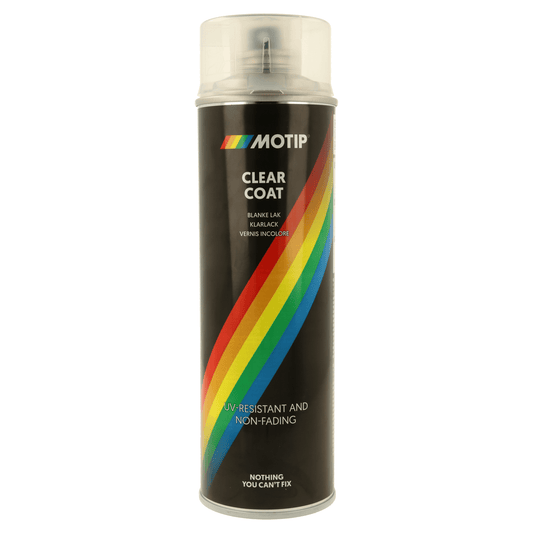 MOTIP CLEAR VARNISH SPARY PAINTS 500ML