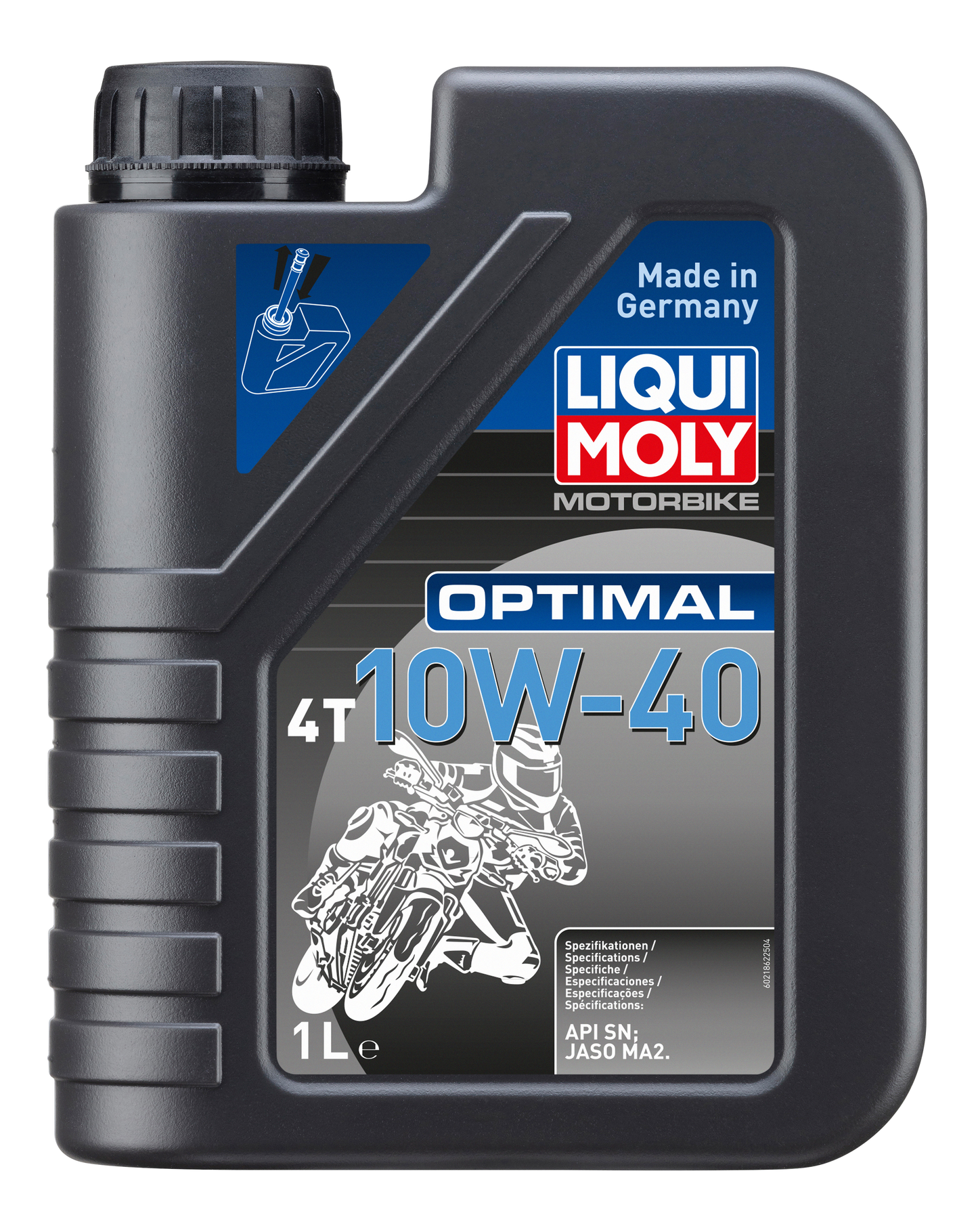 LIQUI MOLY MOTORBIKE OPTIMAL 4T 10W-40 4L
