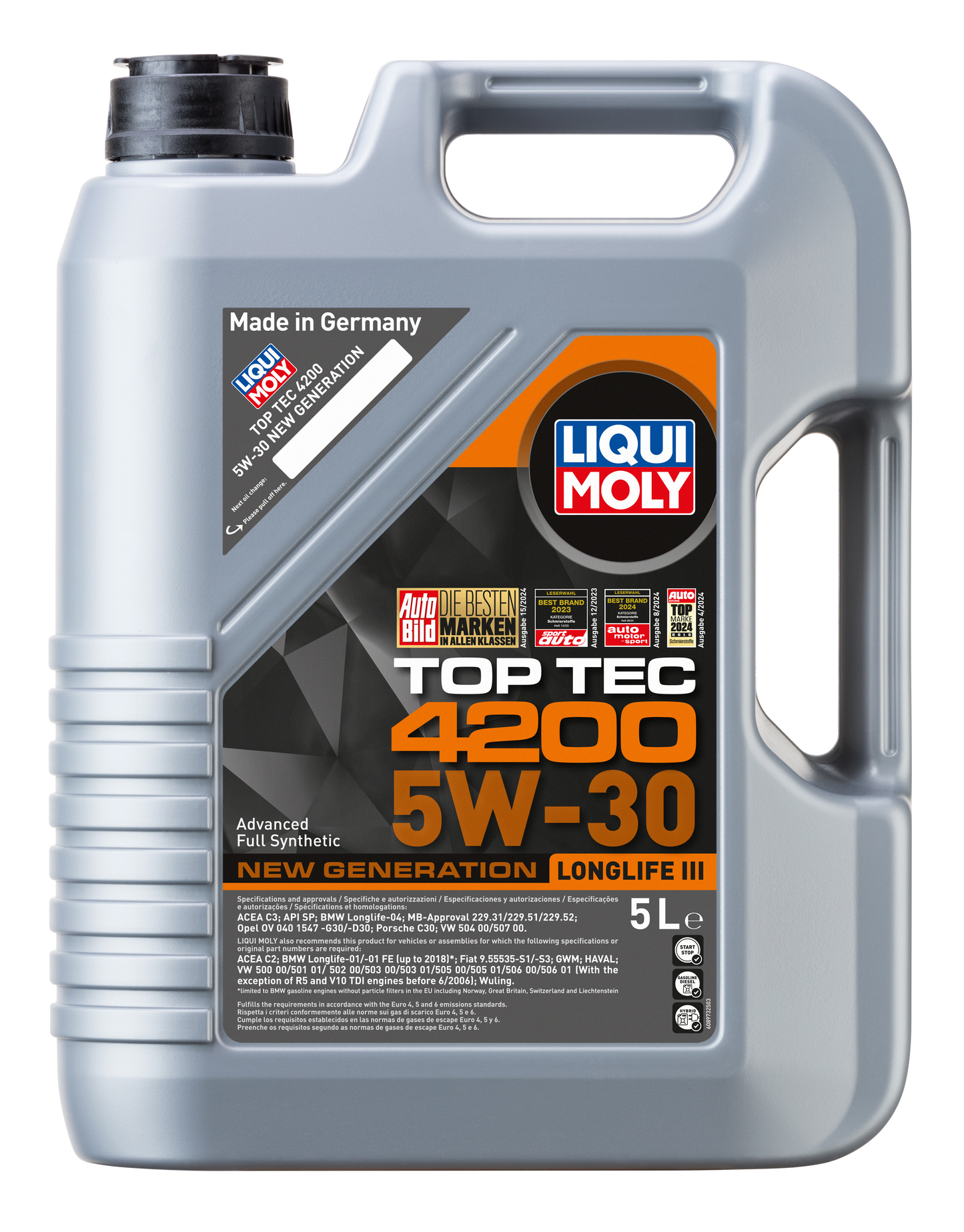 LIQUI MOLY TOP TEC 4200 5W-30 NEW GENERATION
