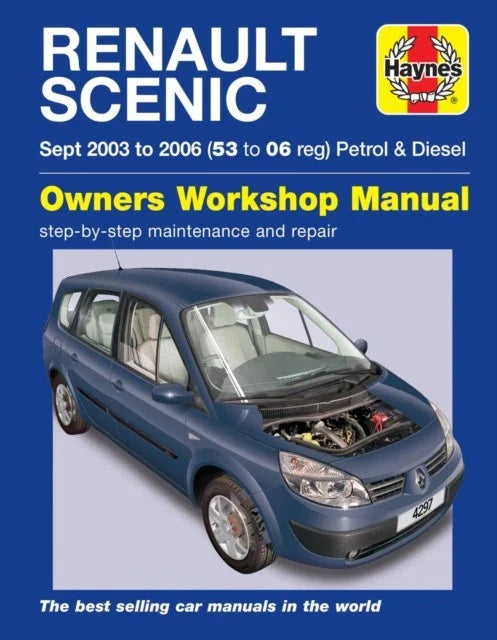 HAYNES RENAULT SCENIC SEPT 2003 TO 2006 OWNERS WORKSHOP MANUAL