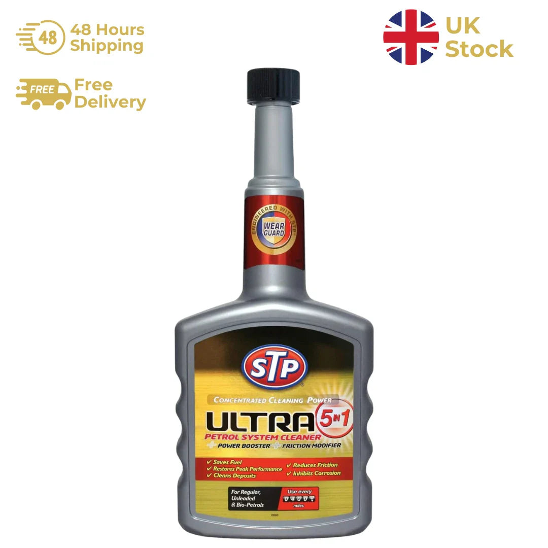 STP ULTRA 5-IN-1 PETROL SYSTEM CLEANER 400ML