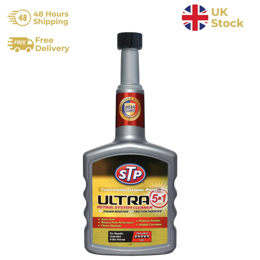 STP ULTRA 5-IN-1 PETROL SYSTEM CLEANER 400ML