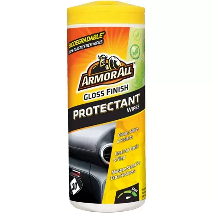 ARMOR ALL PROTECTANT WIPES - GLOSS FINISH