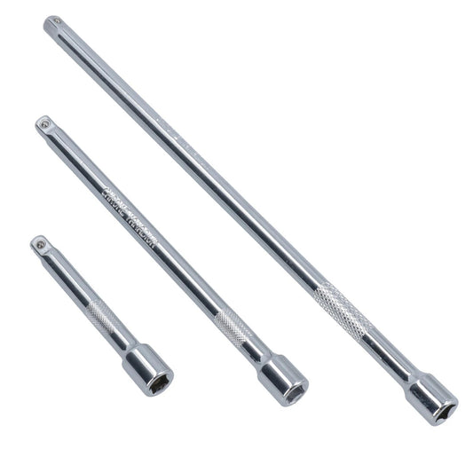 STAG TOOLS 3 PIECE EXTENSTION BAR SET 1/4" Dr 50MM/75MM/150MM