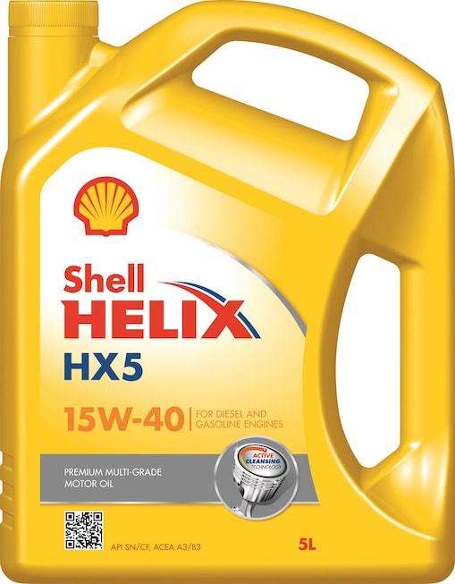 SHELL HELIX HX5 15W-40