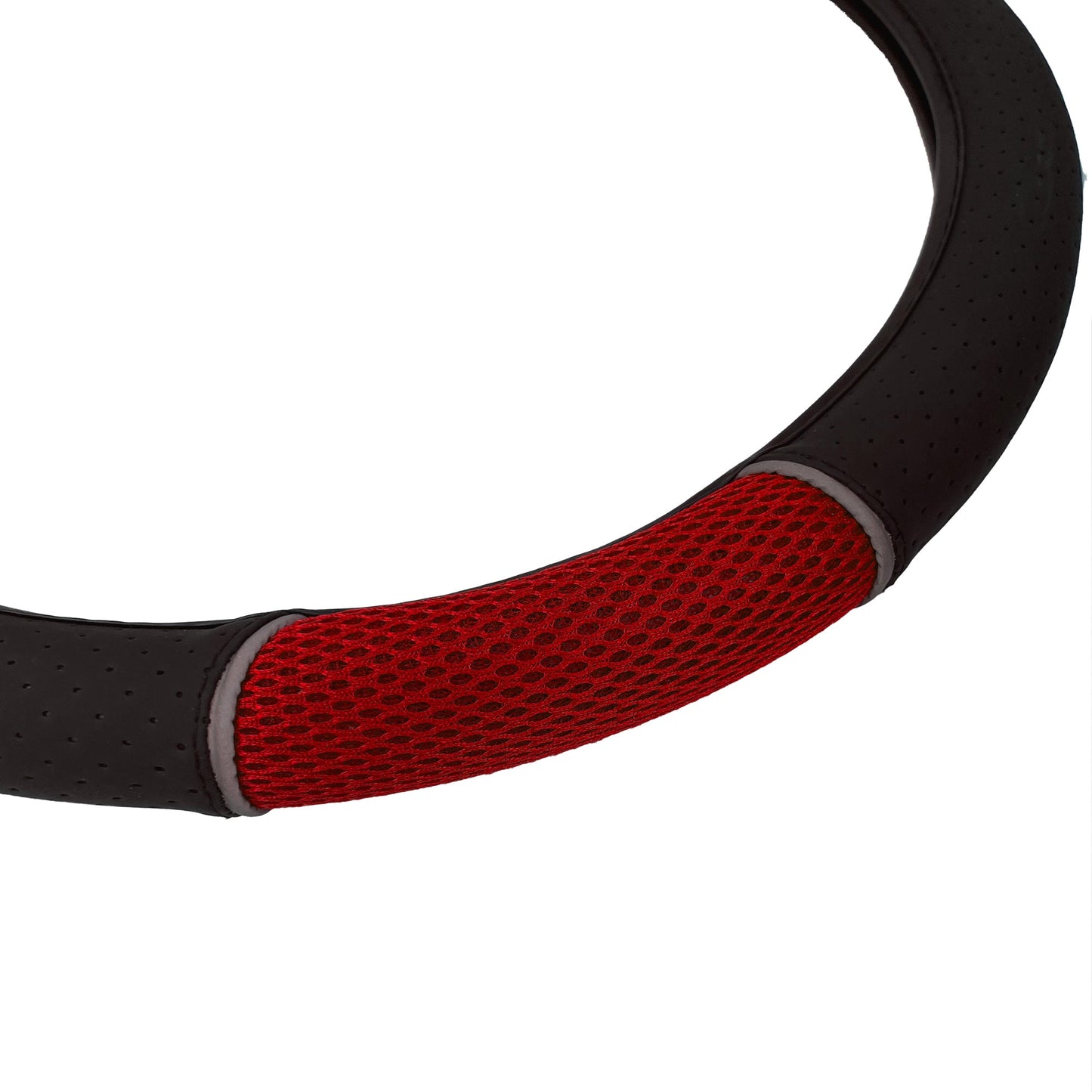 SAKURA CARNABY STEERING WHEEL COVER – RED
