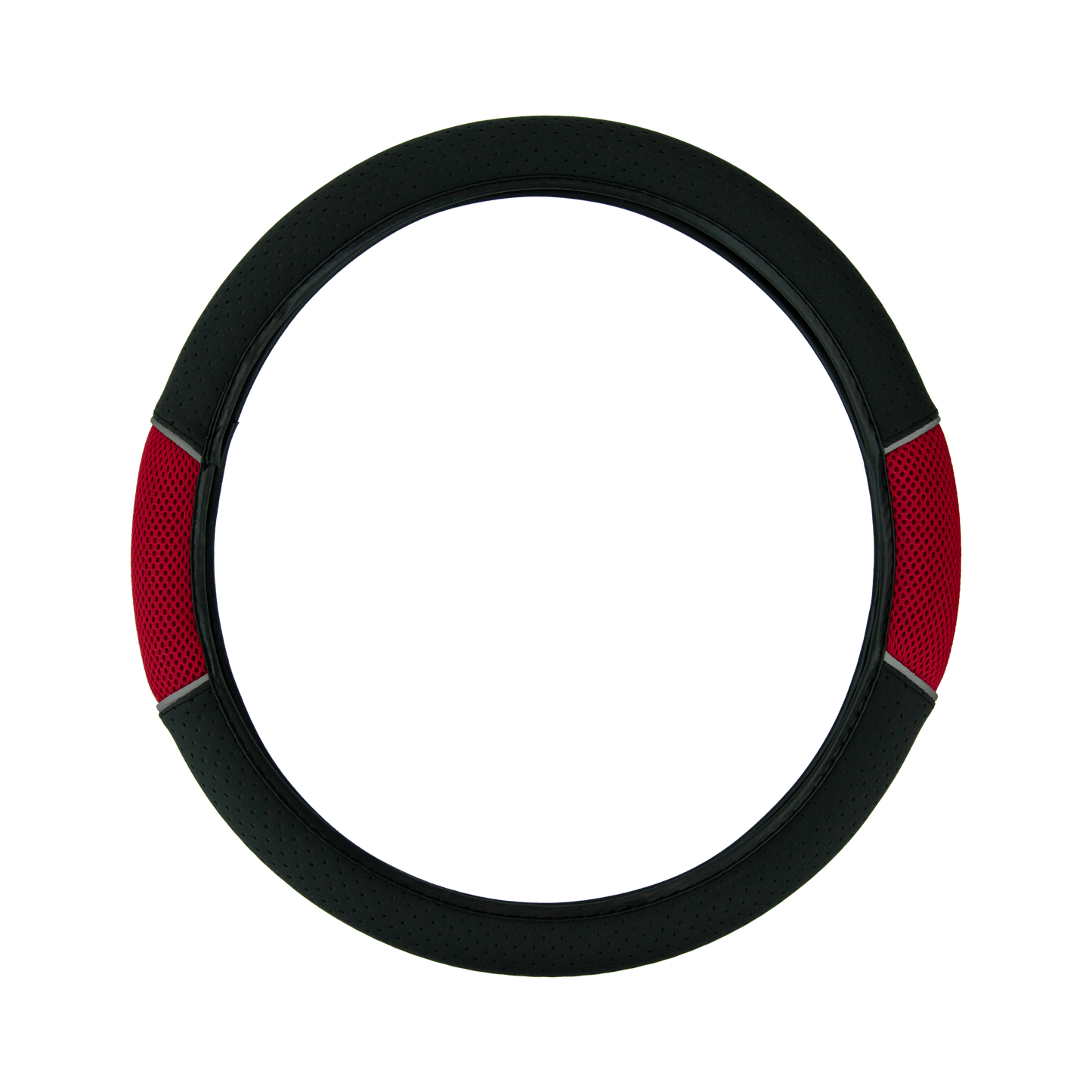 SAKURA CARNABY STEERING WHEEL COVER – RED