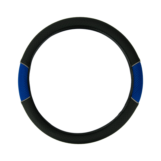 SAKURA CARNABY STEERING WHEEL COVER – BLUE