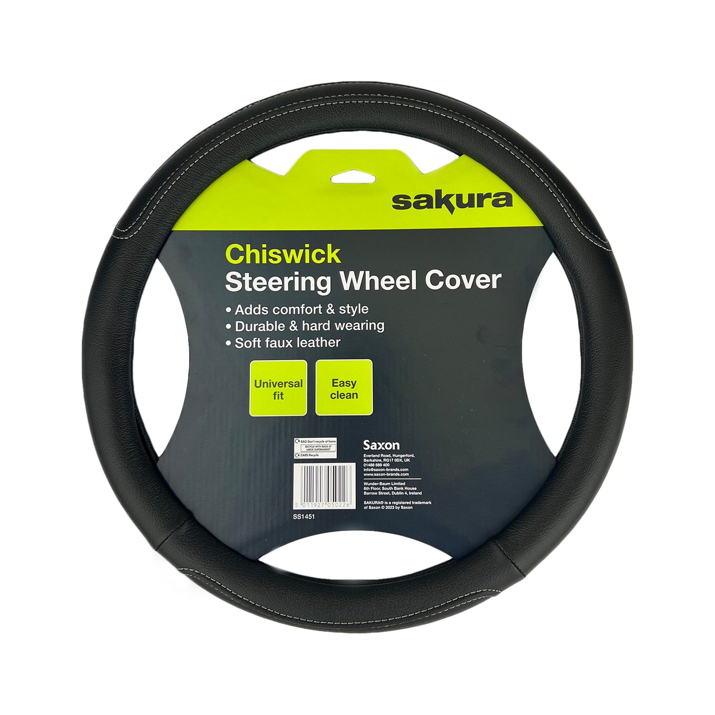 SAKURA CHISWICK STEERING WHEEL COVER