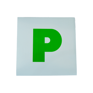 SAKURA “P” PLATES WITH MAGNETIC STRIP