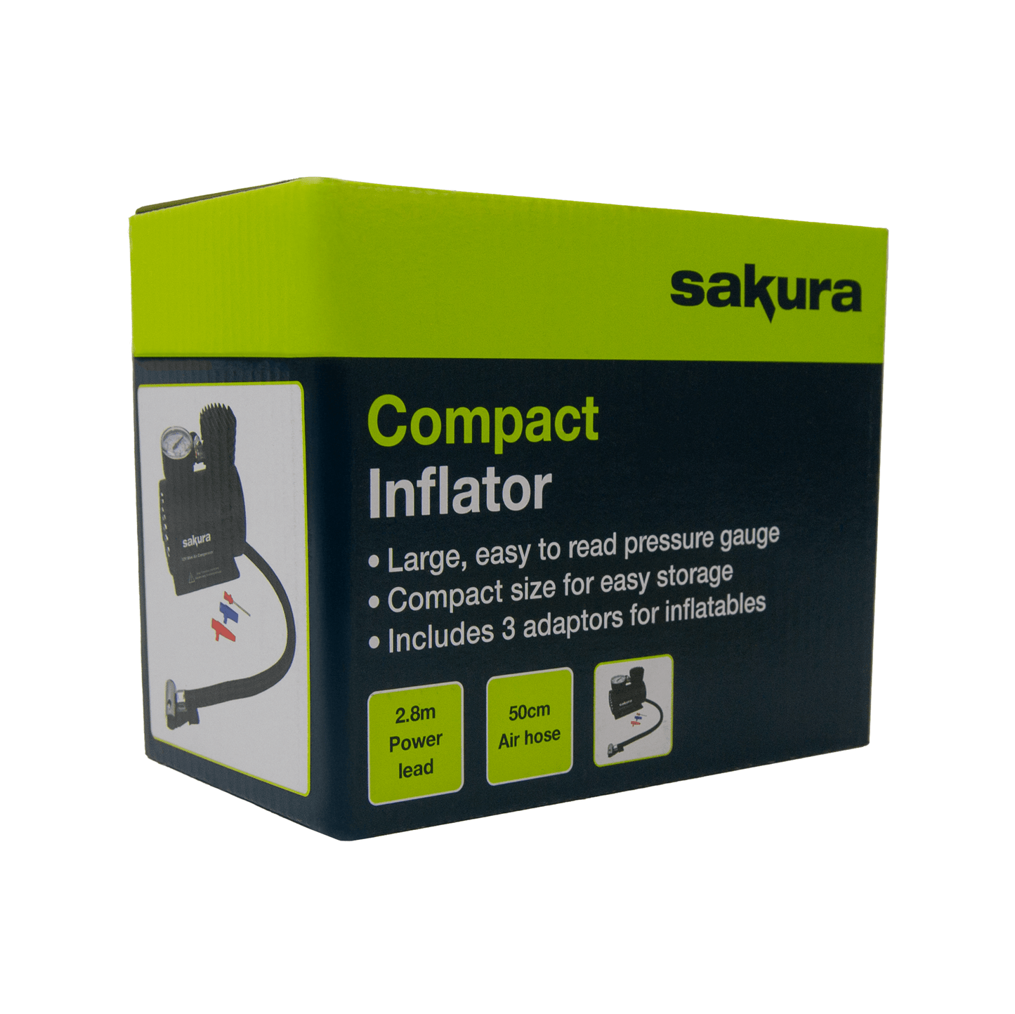 SAKURA COMPACT TYRE INFLATOR