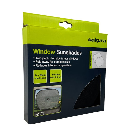 SAKURA WINDOW SUNSHADES PAIR POP UP