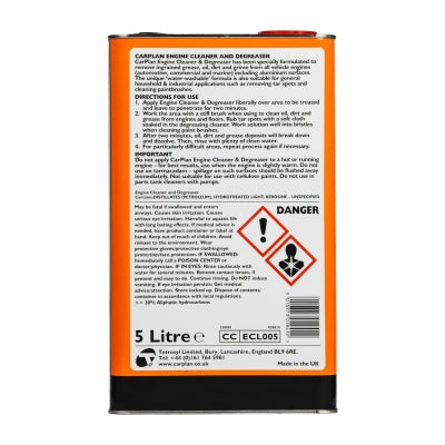 CARPLAN ENGINE CLEANER & DEGREASER 1 LITRE