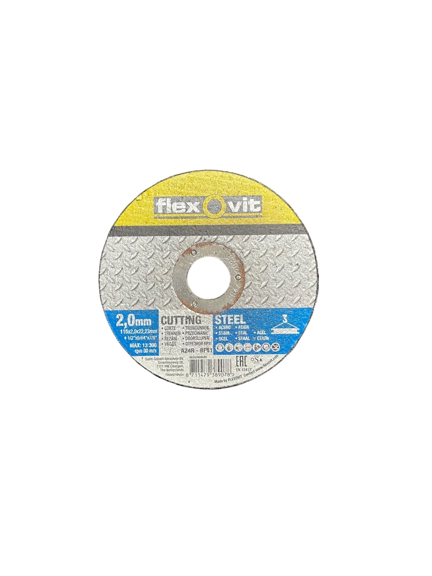 FLEX O VIT GRINDING DISC 115x2x22,23MM