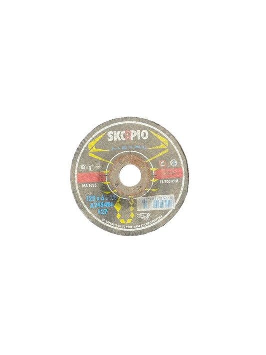 SKORPIO GRINDING DISC 125x6x22MM