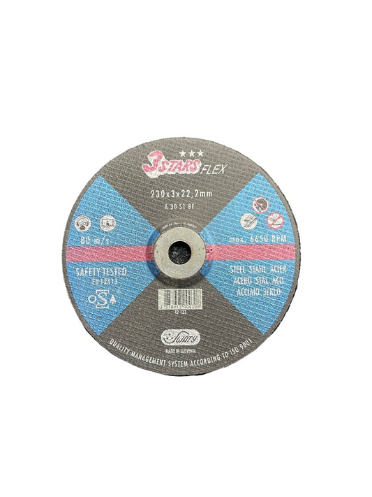 3 STARS FLEX GRINDING DISCS 230x3X22.2MM