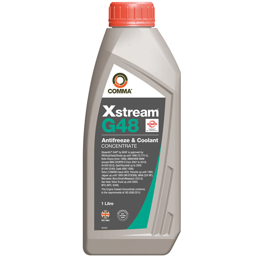 COMMA XSTREAM® G48® ANTIFREEZE & COOLANT CONCENTRATE