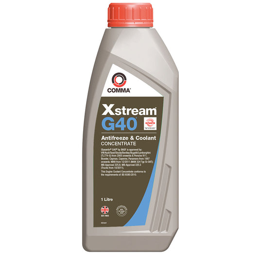 COMMA XSTREAM® G40® ANTIFREEZE & COOLANT CONCENTRATE