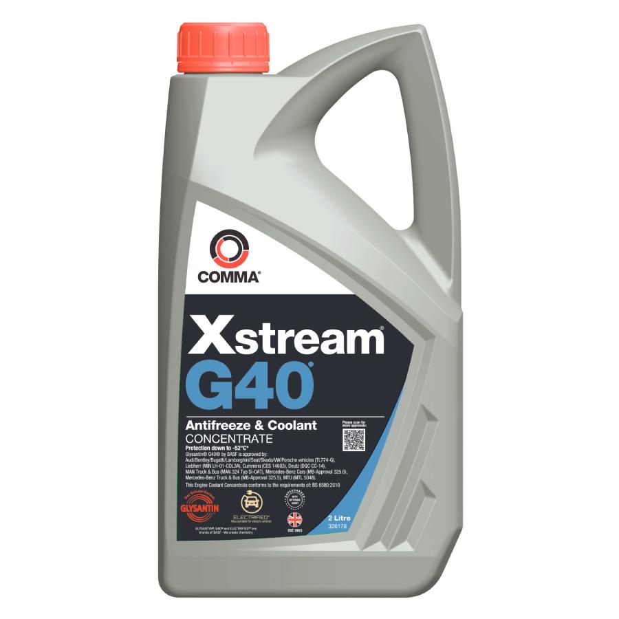 COMMA XSTREAM® G40® ANTIFREEZE & COOLANT CONCENTRATE