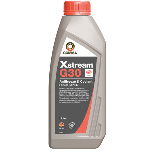 COMMA XSTREAM® G30® ANTIFREEZE & COOLANT READY MIXED