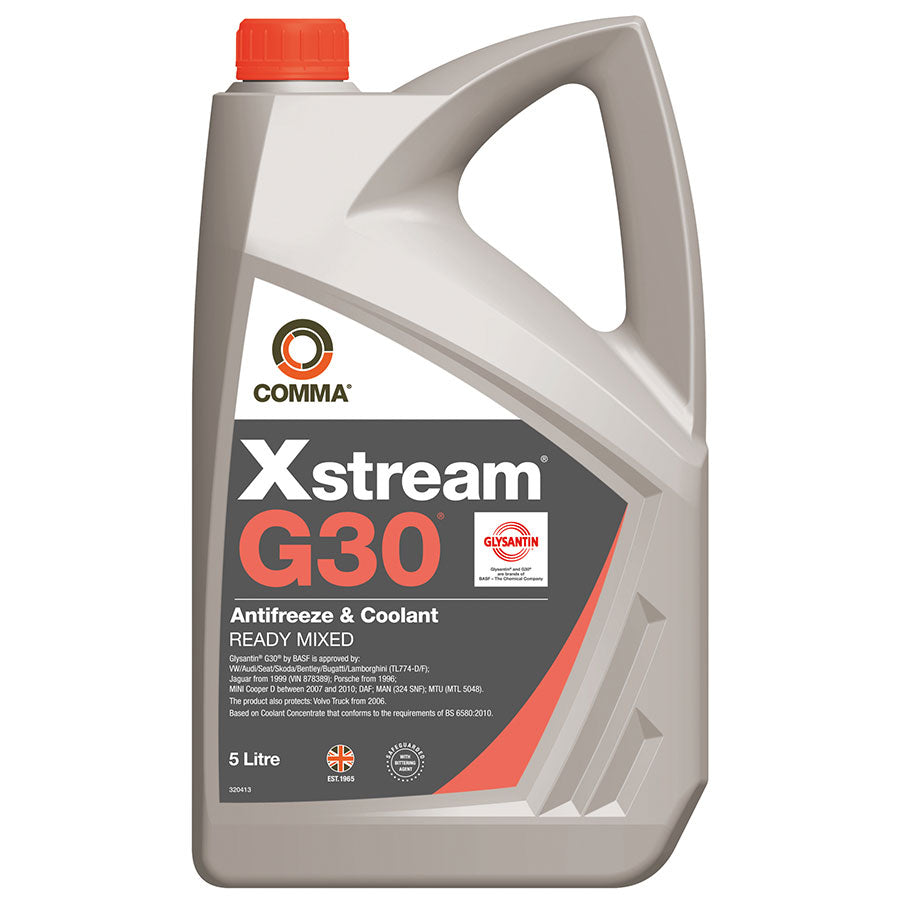 COMMA XSTREAM® G30® ANTIFREEZE & COOLANT READY MIXED