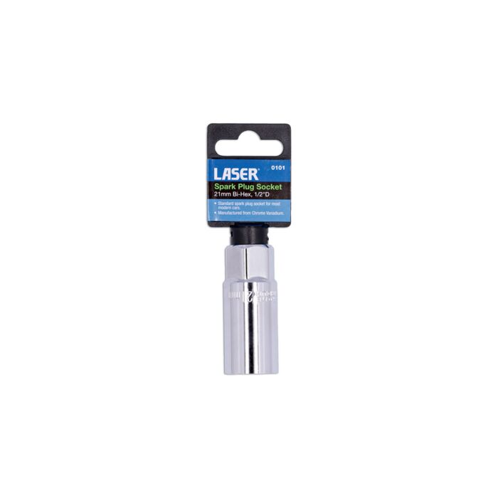 LASER SPARK PLUG SOCKET 1/2"D 16MM