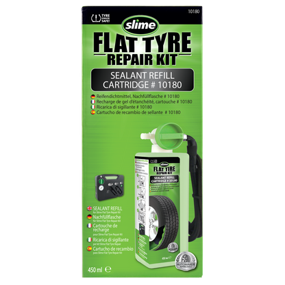 SLIME FLAT TYRE PUNCTURE REPAIR KIT REFILL