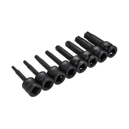 BLUE SPOT TOOLS 8 PCE 1/2" IMPACT TORX SOCKETS (T30-T80)