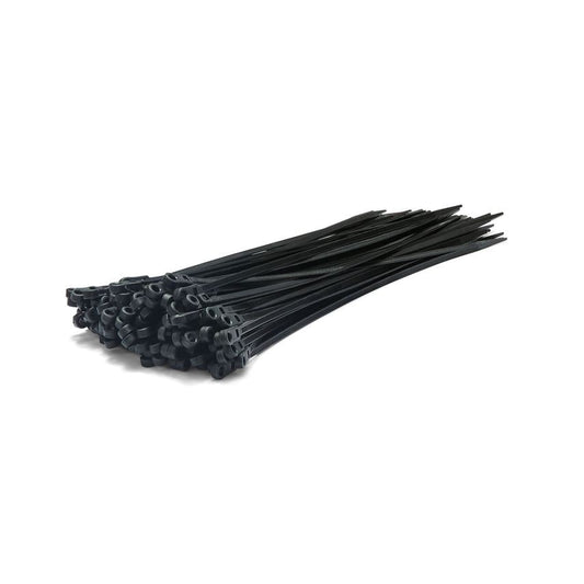 PEARL PTW05B – BLACK CABLE TIES 4.6MM X 385MM (PACK OF 100)