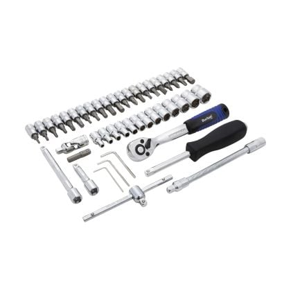 BLUE SPOT TOOLS 46 PCE 1/4" METRIC SOCKET SET (4-14MM)