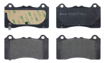 BREMBO BRAKE PAD FOR FORD/FORD AUSTRALIA, FRONT P24202
