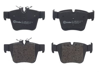BREMBO BRAKE PAD FOR MERCEDES-BENZ/MERCEDES-BENZ (BBDC),  REAR P50133