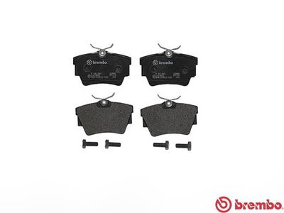 BREMBO BRAKE PAD FOR FIAT/MITSUBISHI/NISSAN/OPEL/RENAULT/VAUXHALL,  REAR