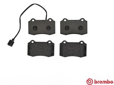 BREMBO BRAKE PAD FOR SEAT,  FRONT