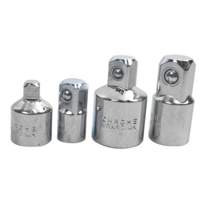 BLUESPOT 4PCE CHROME VANADIUM ADAPTOR SET